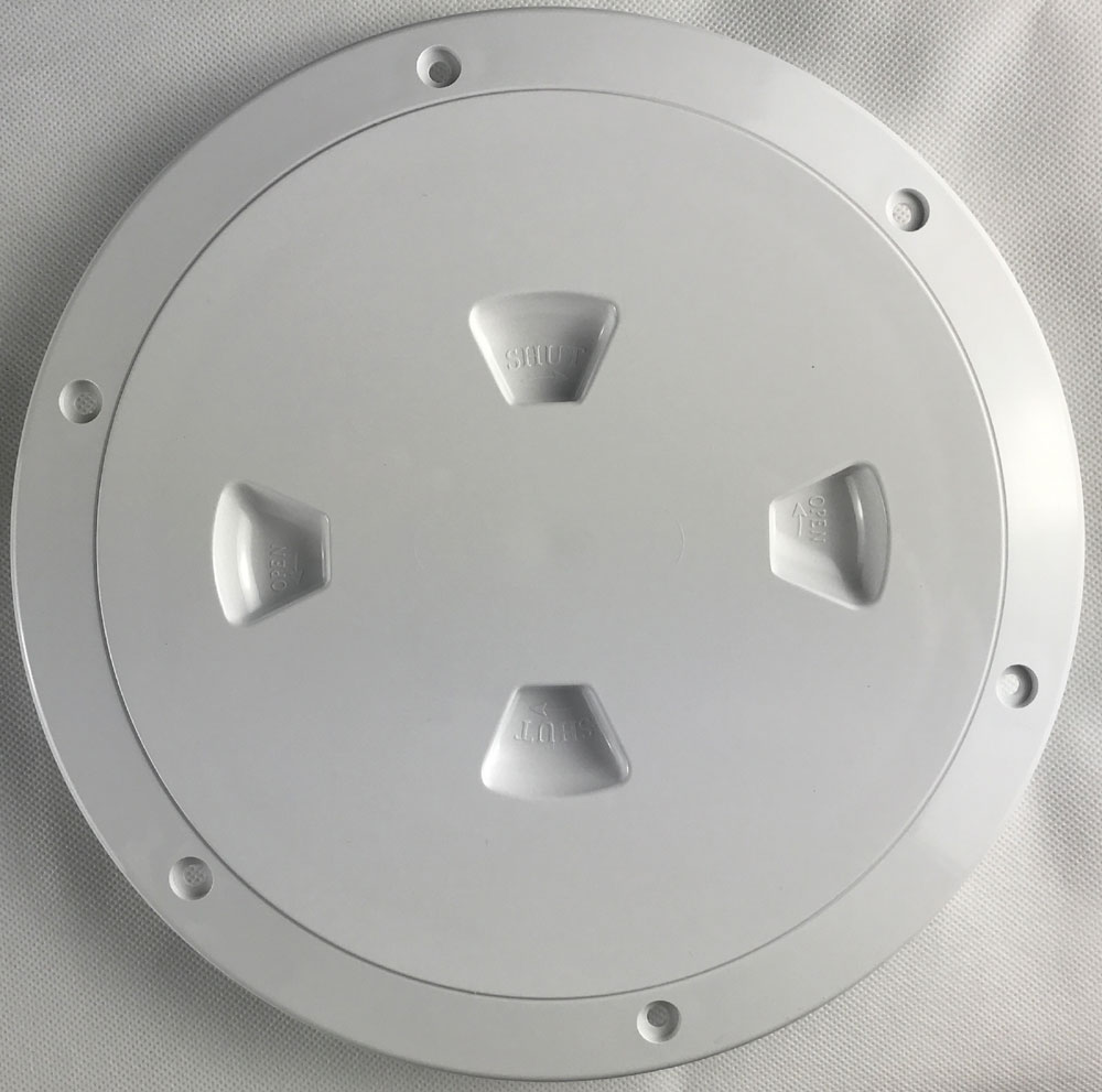 DP80-W Screw-Out Deck Plate White